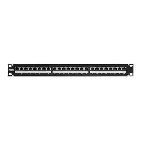 TRENDnet Patchpanel 24-Port Cat6A geschirmt 19" – Bild 2