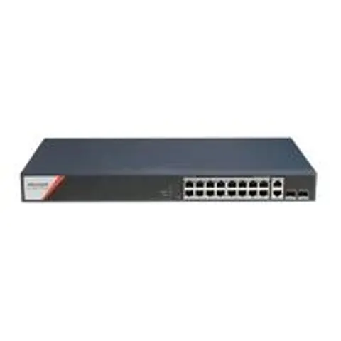Hikvision DS-3E1520HP-SI-16P2T2F Managed Switch PoE - Switch - Glasfaser (LWL) – Bild 2