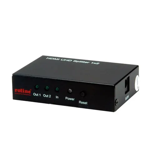 ROLINE 4K HDMI Video-Splitter, 2fach – Bild 2