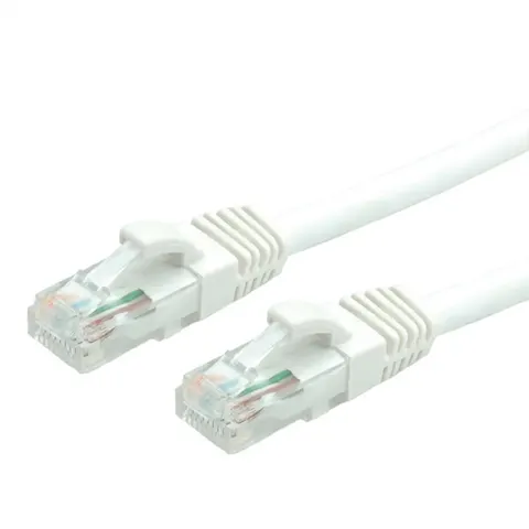 VALUE Patchkabel Cat.6A (Class EA) UTP, weiß, 0,5 m – Bild 2