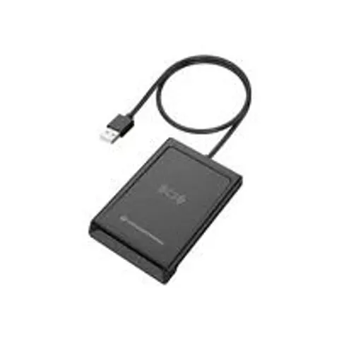 CONCEPTRONIC Dual-Interf. Smart-ID Kartenleser USB-A schwarz – Bild 2