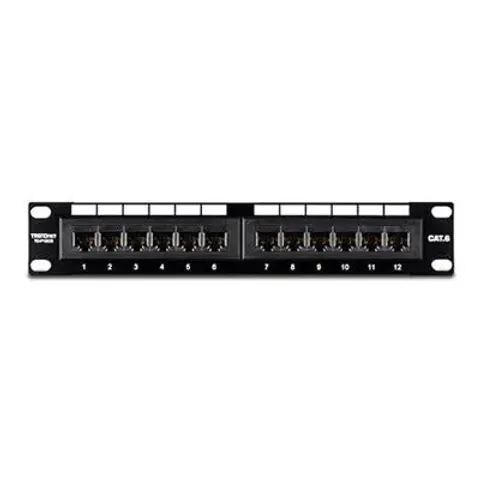 TRENDnet Patchpanel 12-Port Cat6 ungeschirmt (10" wide) – Bild 2