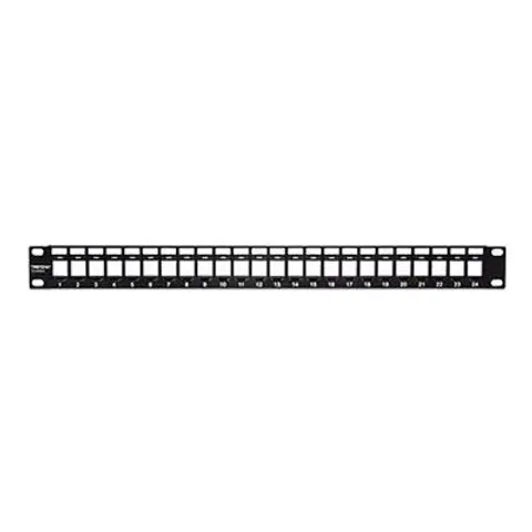 TRENDnet Patchpanel 24-Port leer, abgew Keystone 19" 1U – Bild 2