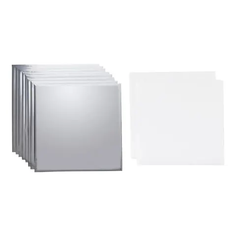 CRICUT Transfer Foil Sheets 30x30cm 8(P) – Silber – Bild 2