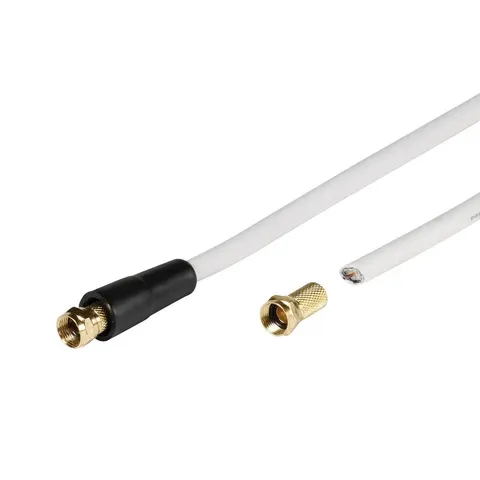 SAT Anschlusskabel Set, 110dB, 10m (44060) – 507809 – Bild 2