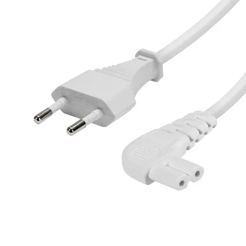 Netzanschlussleitung mit Winkelstecker, 2m (46208) – 507052 – Bild 2