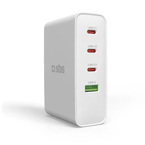 Universal-Reise-Ladegerät-Adapter 100W, Weiß – Bild 2