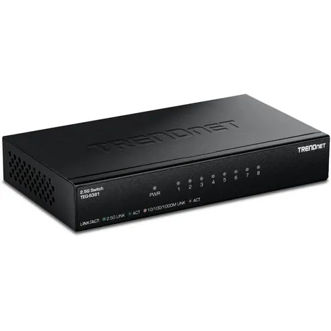 TRENDnet TEG-S381 2.5G Switch - Switch - 1 Gbps – Bild 2