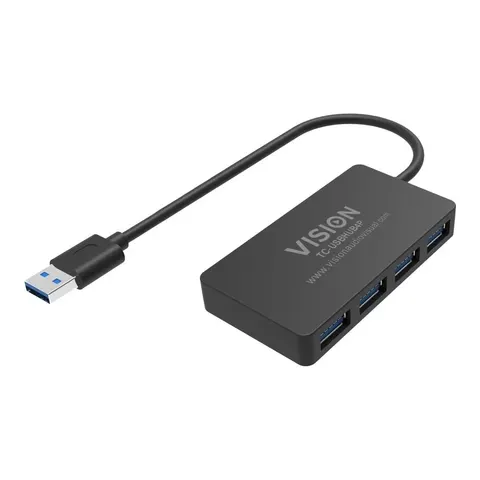 TECH DATA Vision - Hub - 4 x SuperSpeed USB 3.0 - Desktop – Bild 2