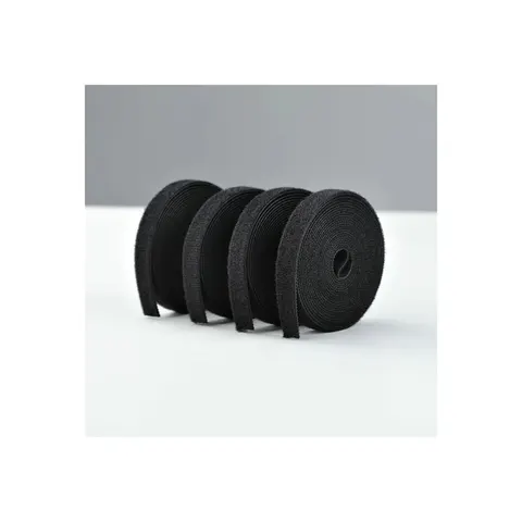 StarTech.com Klettverschluss - 4.6 m - Schwarz (Packung mit 4) – Bild 2