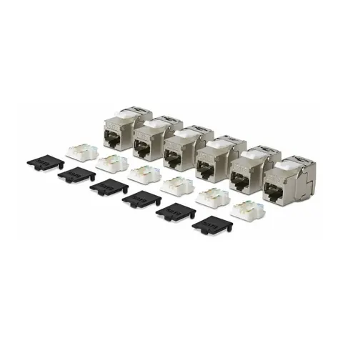 STARTECH Cat8 Keystone Jack 6-Pack RJ45 – Bild 3