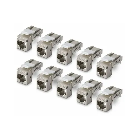 STARTECH Shielded Cat6a Keystone Jack – C6AKEYTLSTP9010PK – Bild 3