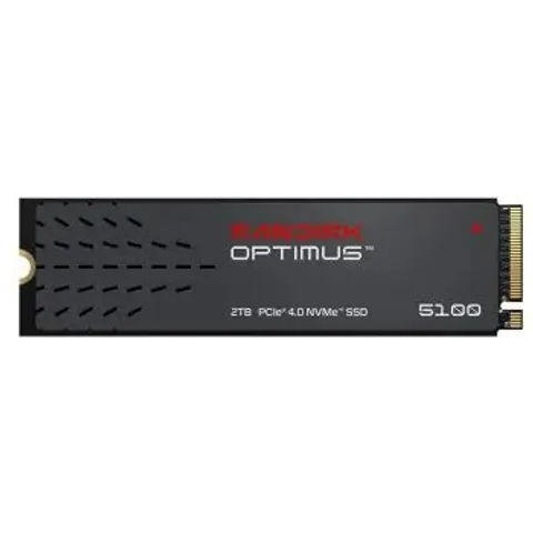 SanDisk Optimus 5100 SSD 2TB M.2 2280 PCIe Gen4 Internes Solid-State-Module – Schwarz – Bild 4