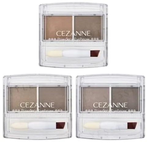 CEZANNE - Powdery Eyebrow P1 Soft Brown – immagine 2