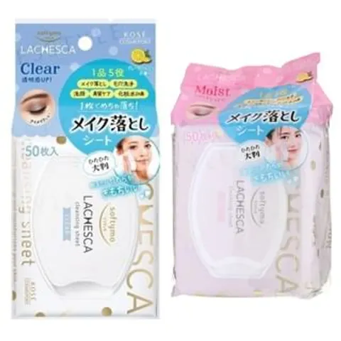 Kose - Lachesca Makeup Remover Sheet Clear - 50 pcs – immagine 2
