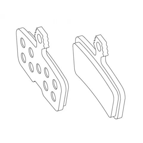 Avid Scheibenbremsbelag Set Code MY 11 organisch/Stahl DB8 – Bild 3