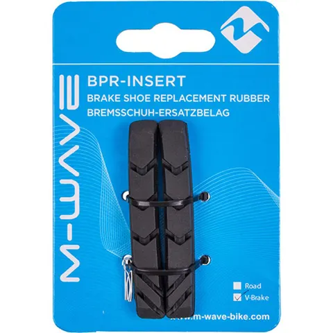 M-Wave Bremsgummi BPR-Insert-VC, schwarz, für BPR-VC-Base – Bild 2
