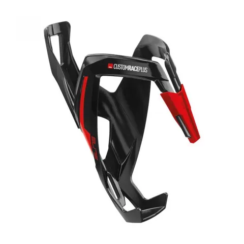 Elite Flaschenhalter CustomRacePlus glanzschwarz/rot – Bild 2