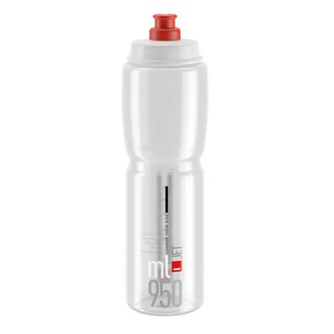 Elite Trinkflasche Jet klar rot 950ml – Bild 2