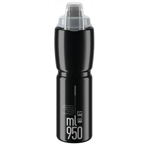 Elite Trinkflasche Jet Plus 950 ml schwarz grau – Bild 2