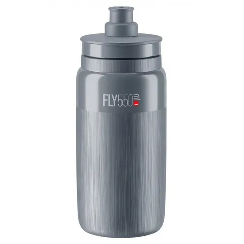 Elite Trinkflasche Fly Tex 550ml grau – Bild 2