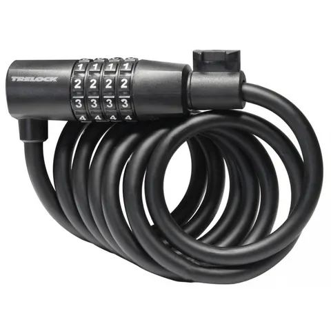 Trelock Spiralkabelschloss SK108 Code L 180 cm D 8 mm – Bild 2