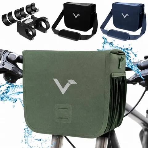 Valkental Lenkertasche Robuste Front Pack hellgrün – Bild 2