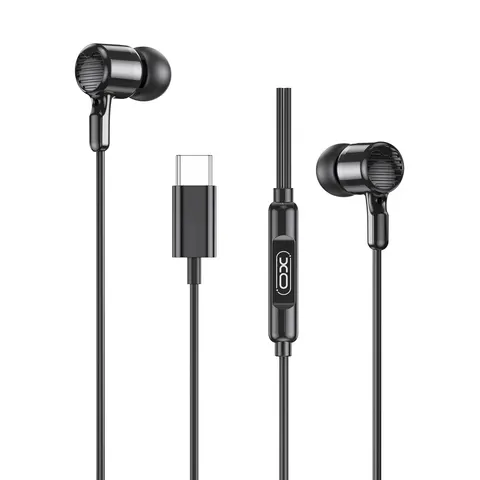 Handsfree USB-C XO Design EP81, Schwarz – Bild 2