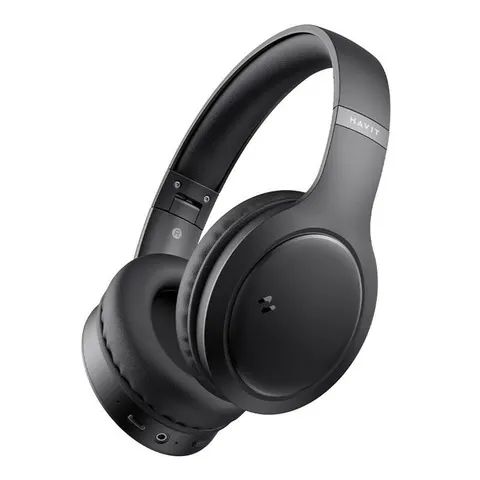 Handsfree Bluetooth HAVIT H633BT, Multipoint, A2DP, Schwarz – Bild 2