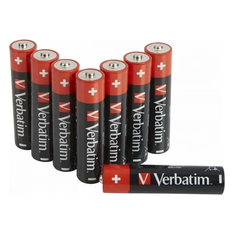 Verbatim ALKALINE BATTERY AAA 8 PACK (HANGCARD) – Bild 2