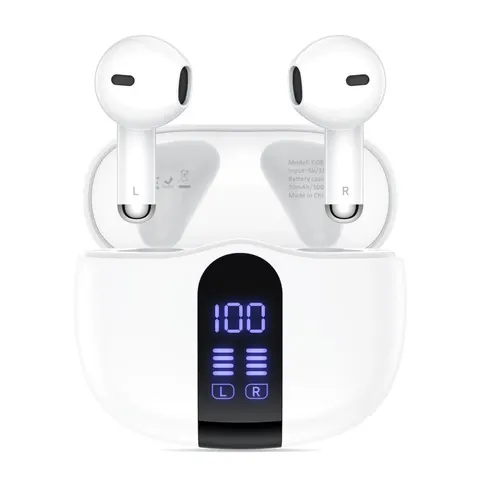 Bluetooth-Headset Tech-Protect Ultraboost Core G2, TWS, Weiß – Bild 2