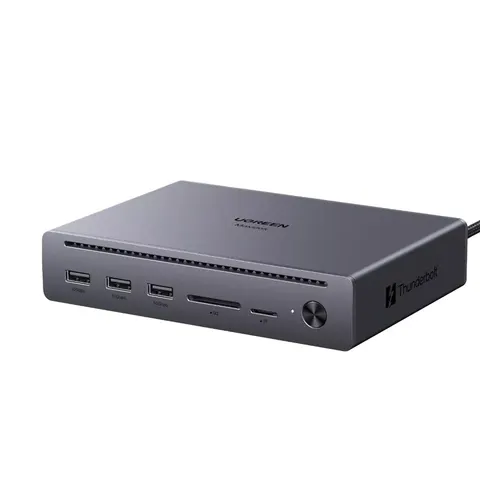 UGREEN Maxidok 10-in-1 TB5 Docking – Hellgrau – Bild 3