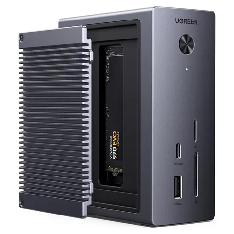 Multifunktions-Hub UGREEN CM923 (55735), 10in1, Grau – Bild 2