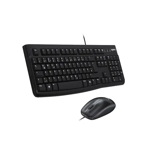 Logitech MK120 Desktop – Schwarz – Bild 3