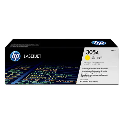 HP 305A (CE412A) - Gelb - Toner – Bild 2