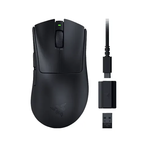 Razer DeathAdder V3 HyperSpeed Schwarz – Bild 2