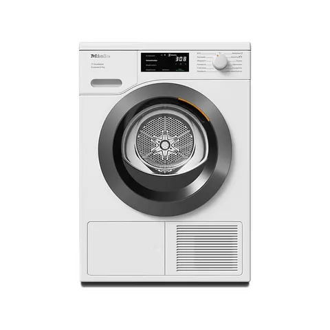 Miele TEC 645WP ECOspeed Wärmepumpentrockner (8 kg, EEK: C, 64 dB(A)), Lotosweiß – Bild 2