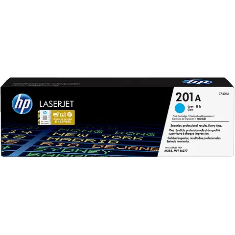 HP 201A (CF401A) - Cyan - Toner – Bild 2