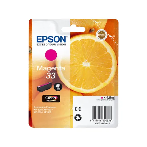 EPSON 1LB Singlepack Magenta 33 Claria – Bild 2