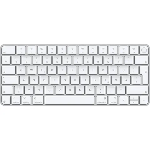 Apple Magic Keyboard mit Touch ID, Deutsch – Silber – Bild 3