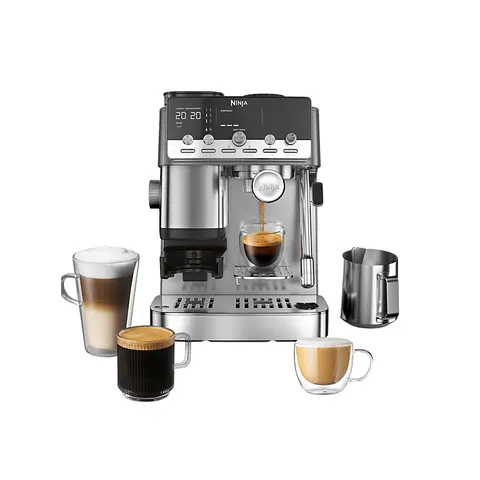 NINJA ES352CH Mini Kaffeemaschine Silber/Schwarz – Bild 2