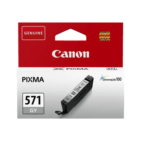 Patrone Canon CLI-571GY grey – Bild 3