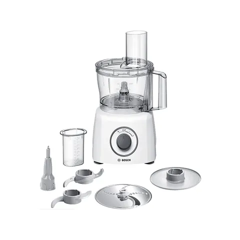 Bosch MCM 3100 W multi TALENT 3 weiss/grau Kompakt-Küchenmaschine Weiß (800 Watt) – Bild 2
