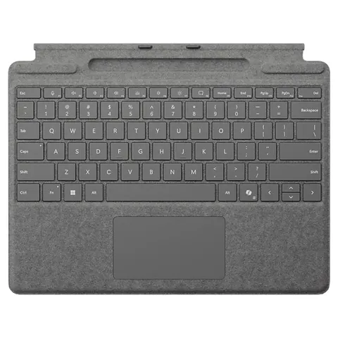 Microsoft Surface Pro Keyboard mit Stiftaufbewahrung - platin – Bild 2