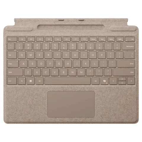 Microsoft Surface Pro Keyboard mit Stiftaufbewahrung - sand – Gelb – Bild 2