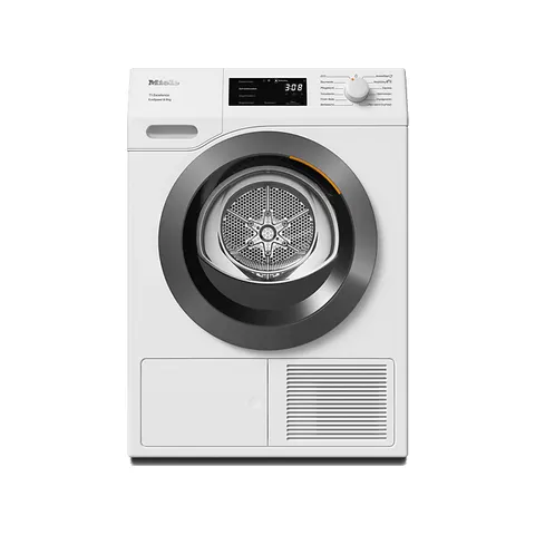 Miele TEC 655WP ECOspeed Wärmepumpentrockner (8 kg, EEK: C, 64 dB(A)), Lotosweiß – Bild 2