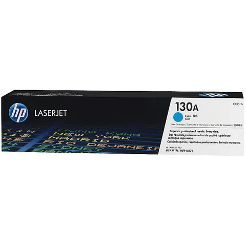 HP 130A (CF351A) - Cyan - Toner – Bild 2