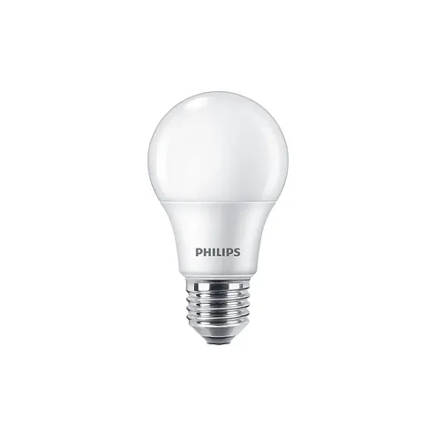 Philips E27 LED-Lampe A60 8W 2.700K matt 4er Pack – Weiß – Bild 2