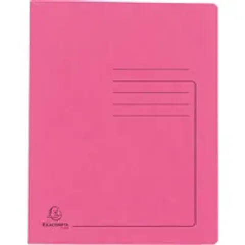 EXACOMPTA Schnellhefter, DIN A4, Karton, rosa – Bild 2