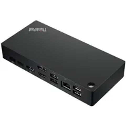 Lenovo ThinkPad Universal USB-C Dock – Schwarz – Bild 5